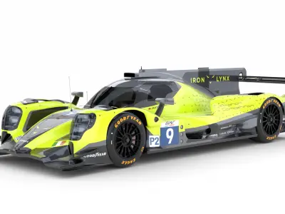 Oreca 07 LMP2 2025  3D model