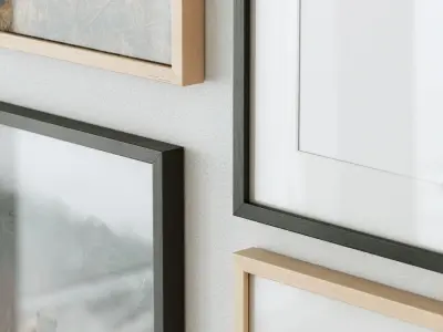 Gallery Wall 45 3D model