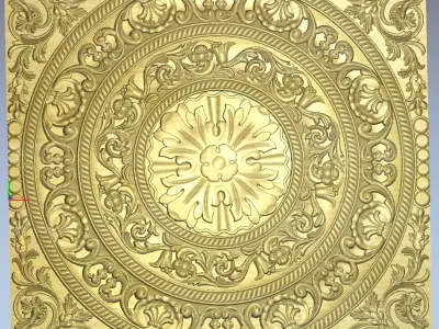  Wall art decor  panel 3D print model