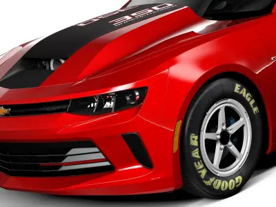 Chevrolet Camaro COPO 2016 3D model