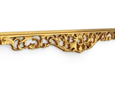 Classic carved decor ornament 389 3D model