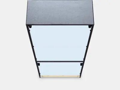 HAVSTA Storage combination with doors Low-poly 3D model