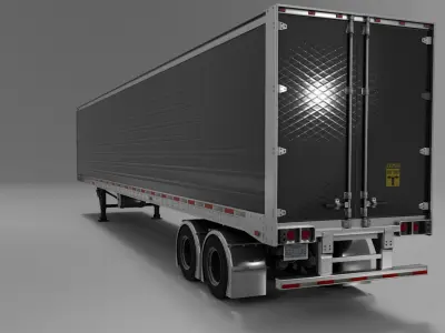 Semi Trailer - Great Dane Reefer  3D model