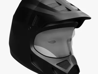 racing helmet 3D model buy