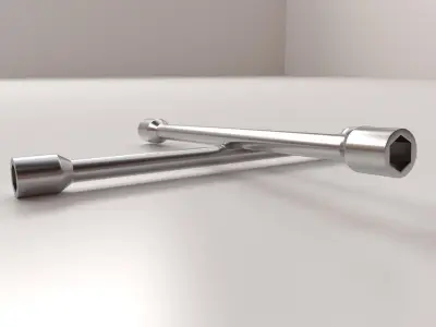Lug Wrench 3D model