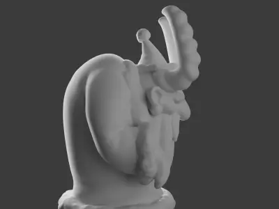 Krampus the other santa 3D print model