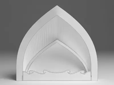 Indian Arch 3D model