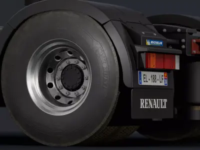 2002 Renault Magnum 3D model