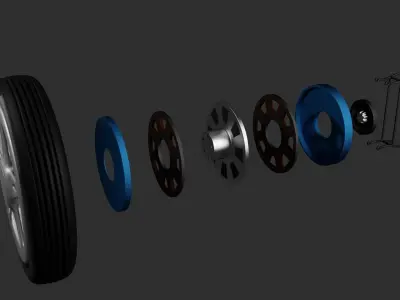 eDrive Concept Free 3D model