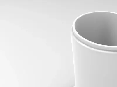 Oholo Plant Pot Low-poly 3D model