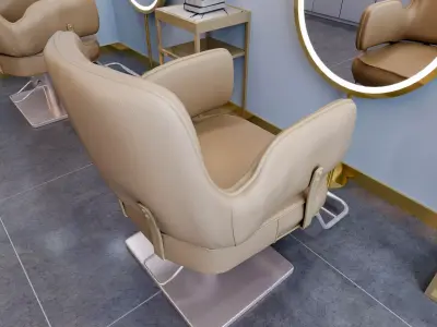 Modern Hair Salon Styling Chair Collection 3D - PBR Textures 3D model