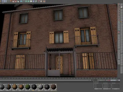 BF Home 03 Brick 3D model