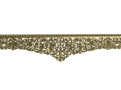 Carved decor CNC model 3D model 01 3D model