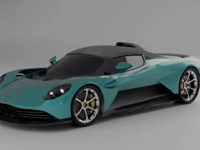 Aston Martin Valhalla 3D model