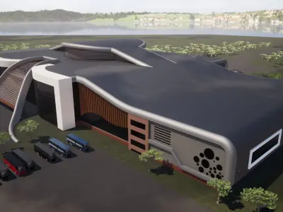 International Convention  Center 3D model