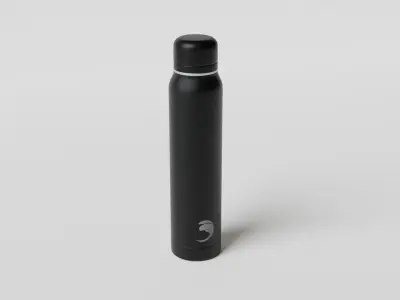 Stainless Steel Water Bottle 3D model