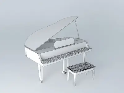 Liberty Piano Free 3D model