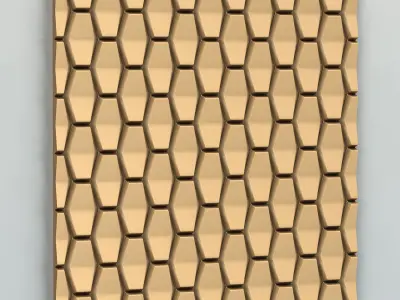Wall panel 012 3D model