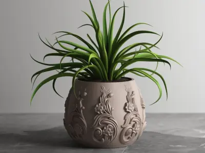 vase 3d print 474 3D print model