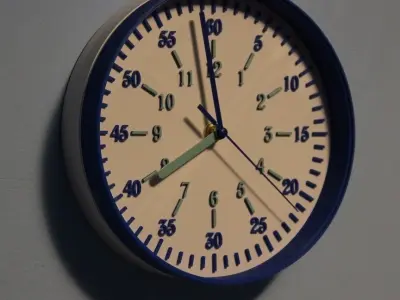 Easy Clock Free 3D print model