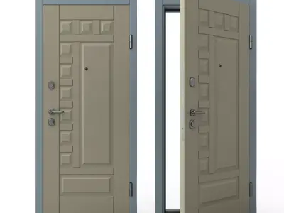 Seanic Door 3D model