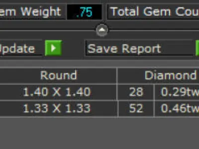 vintage women diamond ring 3dm 3D print model