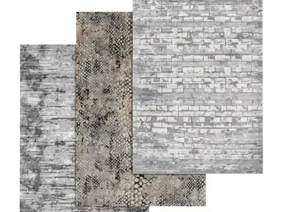Rug Set 1244 3D model