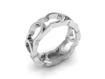 Mosque muslim ring model 3 3D print model