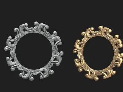 decorative frame 3D model purchase
