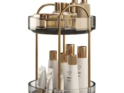 Beauty decorative set 2 3D model