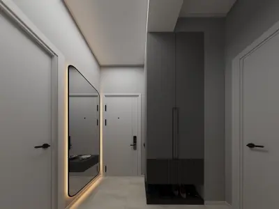  3ds max scene 3D model