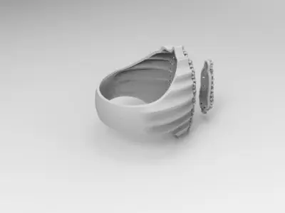 anillo virgen guadalupe  3D print model