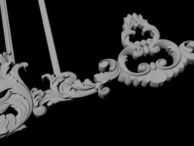 mirror 3d model for cnc machines 3D model