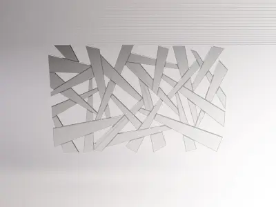 MIRROR---Broken metal pole 3D model
