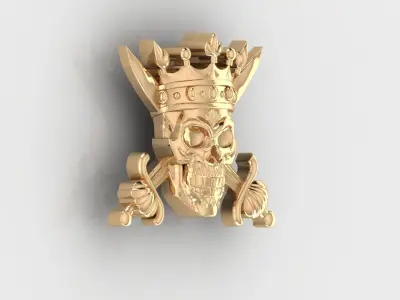 Skull 4 3D print model