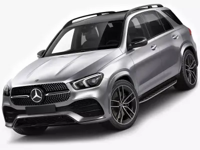 Mercedes GLE 2020 AMG line 3D model