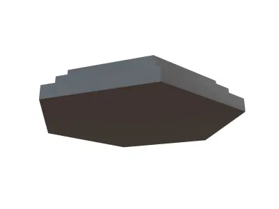 Podium Stage v3 002 Low-poly 3D model
