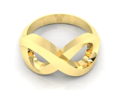 Ring M49 The luxury female ring wedding 3D print model