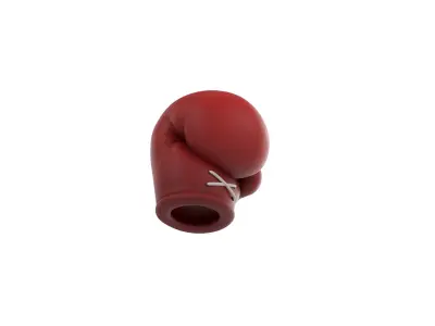Cartoon Boxing Glove 3D model