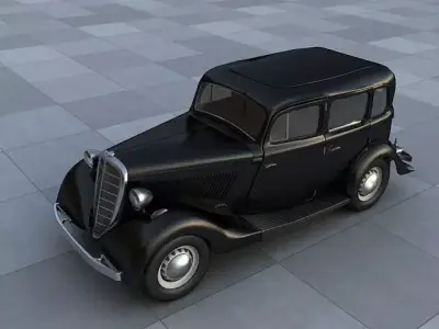 Gaz M1 3D model