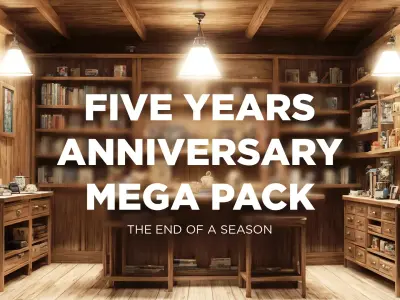 Five Years Anniversary 3D Model Collection