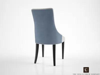 The Sofa and Chair Company Charles dining chair 3D model