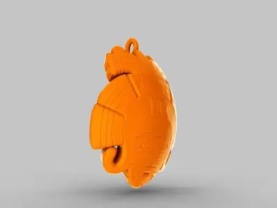 Mayan Girl Necklace 3D print model