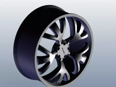 New Concept Car Rim 3D model