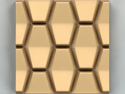 Wall panel 012 3D model