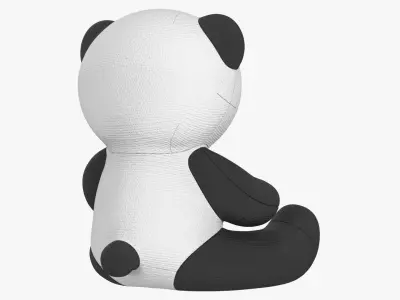 Stuffed Animal Panda 3D model