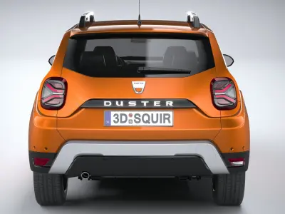 Dacia Duster 2022 3D model