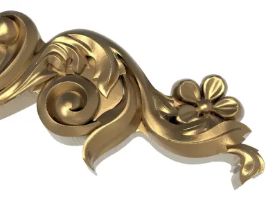  decorative pattern ready for 3D printing 3D model 172