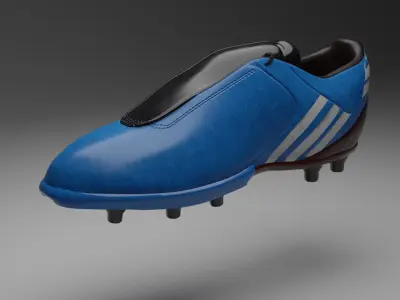 Football boot Free 3D model