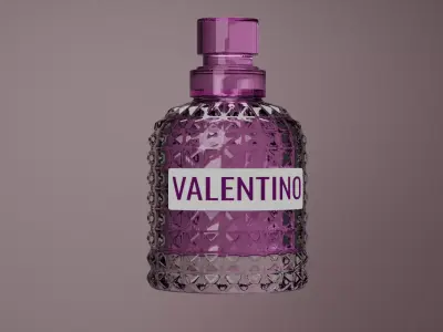 Valentino perfume 3D model